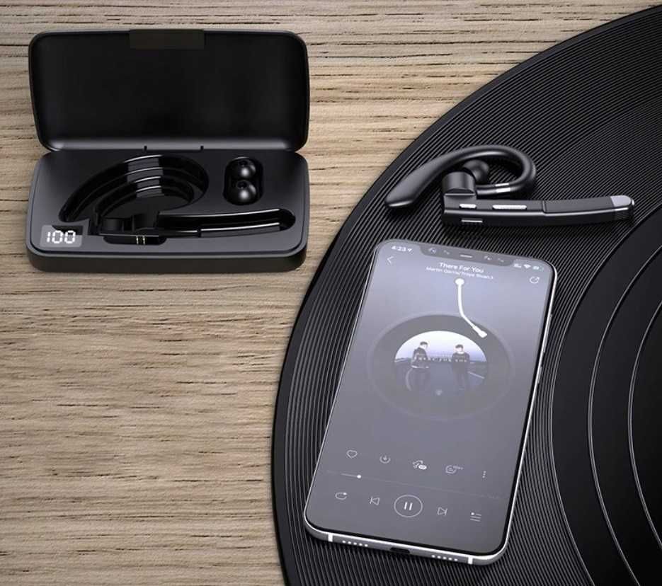 Słuchawka bezprzewodowa Bluetooth Zestaw Słuchawkowy Rozmów Powerbank