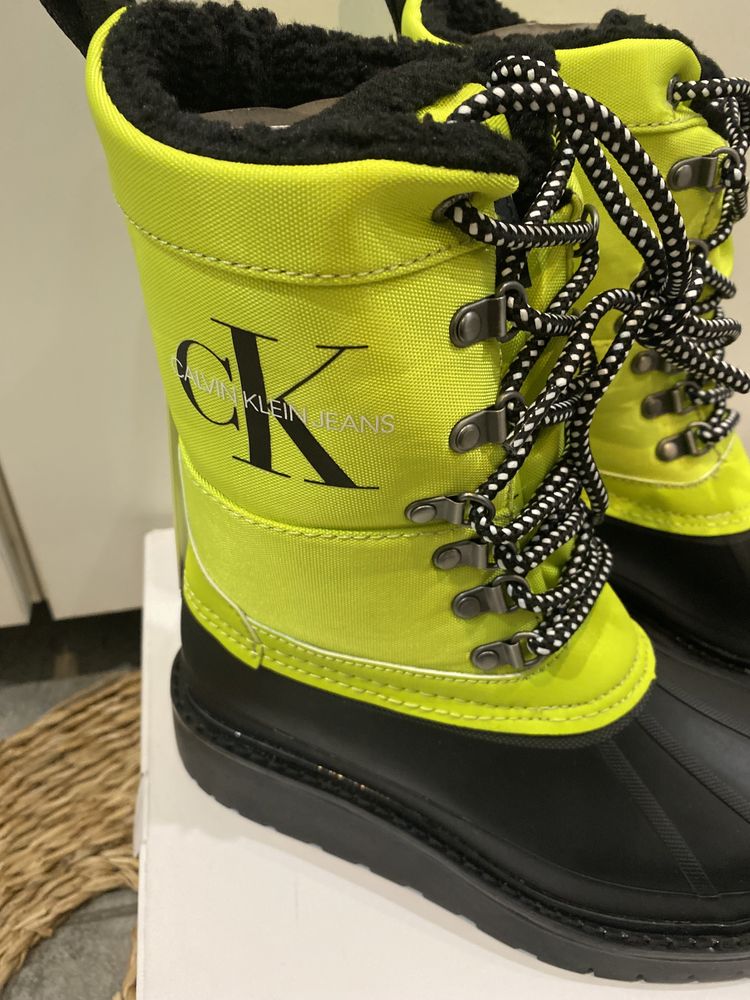 Buty zimowe śniegowce Calvin Klein r.38