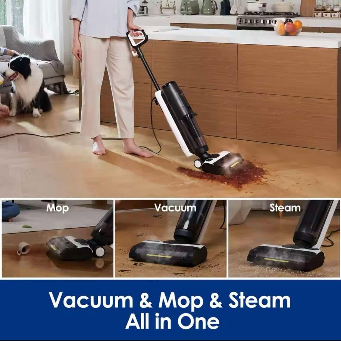 Tineco iFLOOR 5. Odkurzacz parowy na mokro i sucho