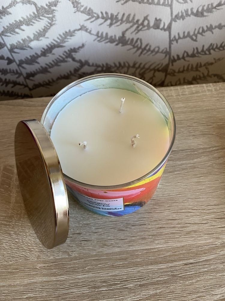 Bath and body works świeca zapachowa Rainbow wishes