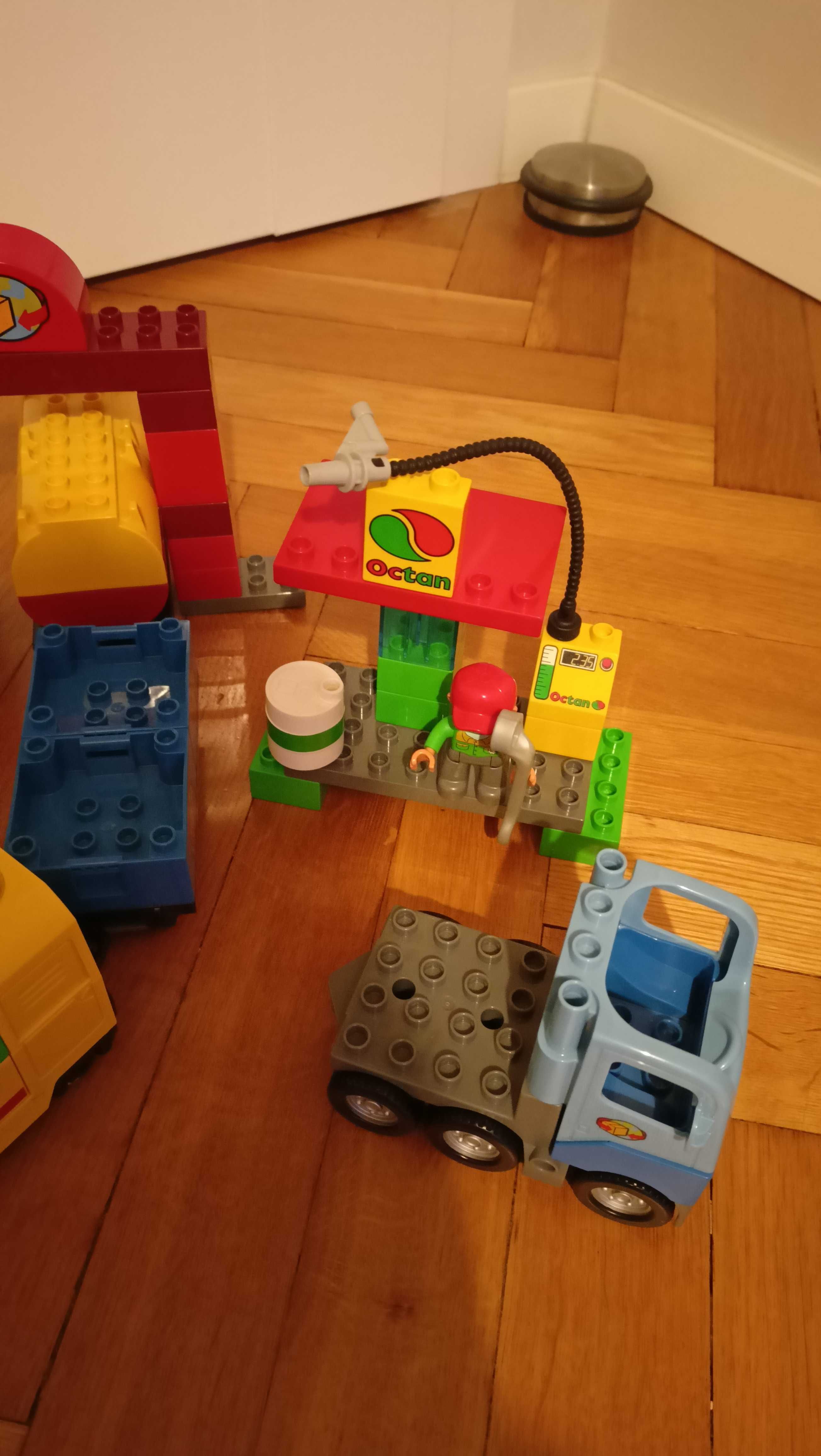 5609 LEGO Duplo pociąg + dużo torów z wiaduktem