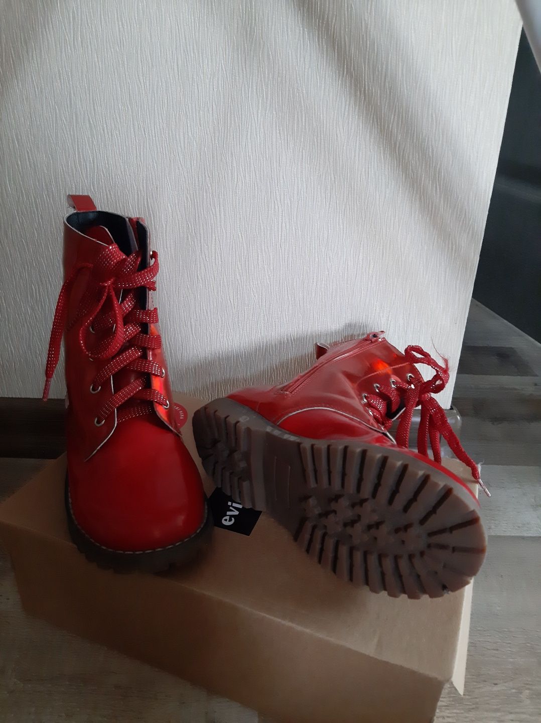 Демі черевики для дівчинки(червоні)