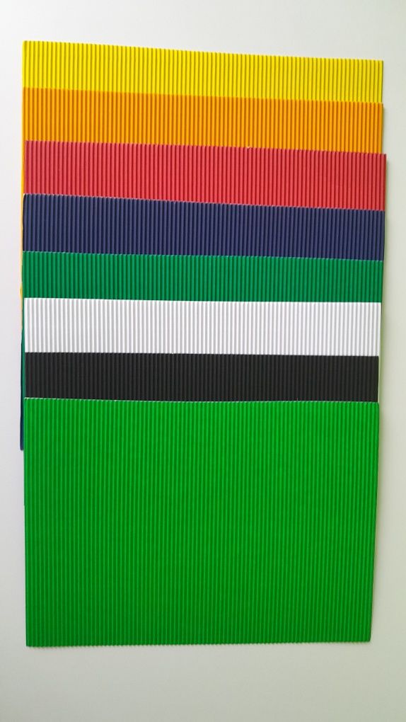 Happy Color blok kolorowy, Design, tektura, papier metaliczny, Wikol