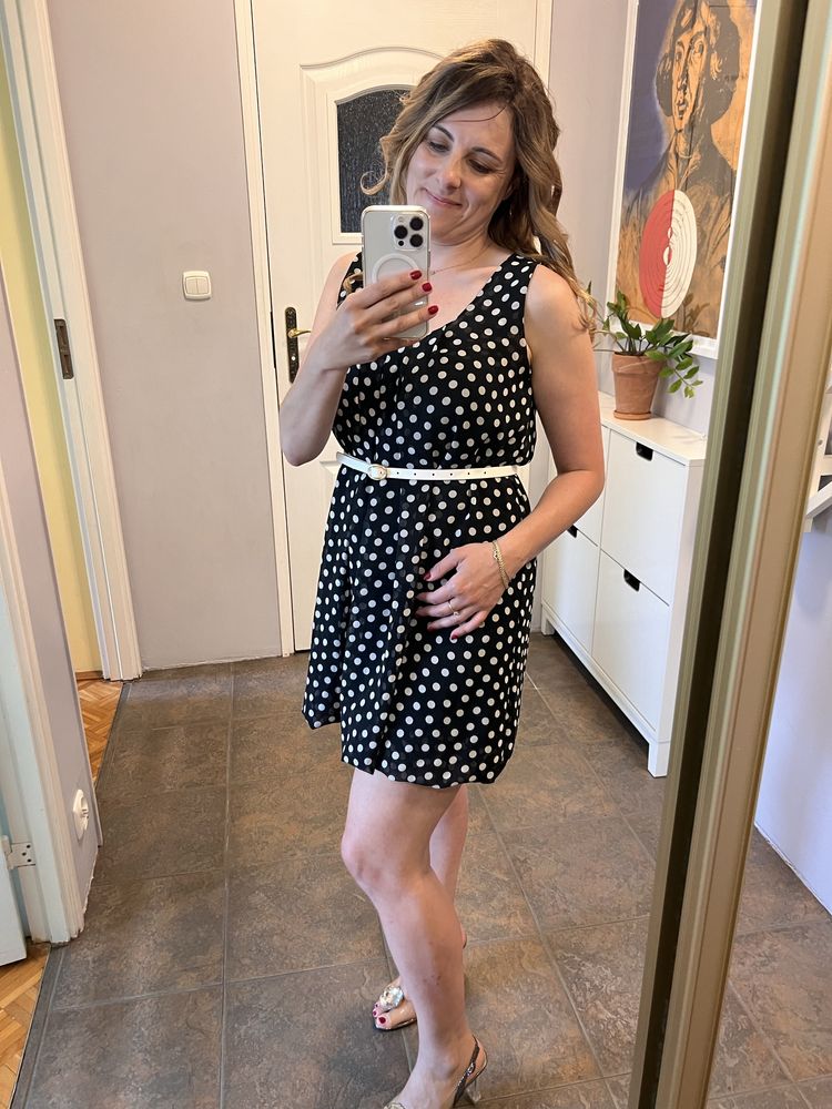Sukienka w grochy pin up girl vintage lata 60-te retro