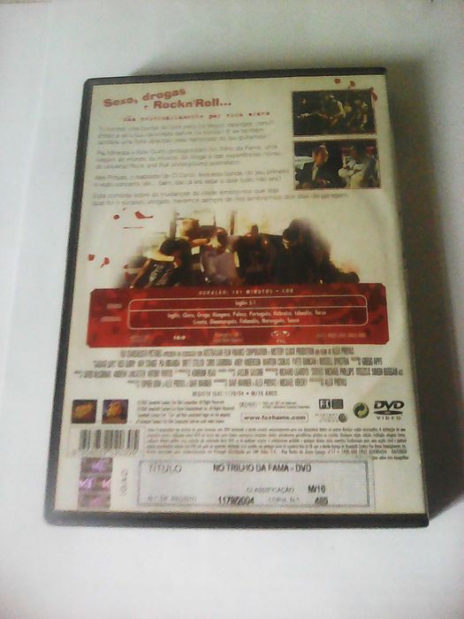 No trilho da fama DVD