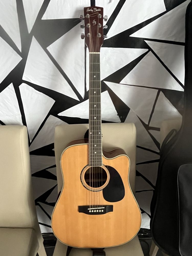 Vendo guitarra harley benton