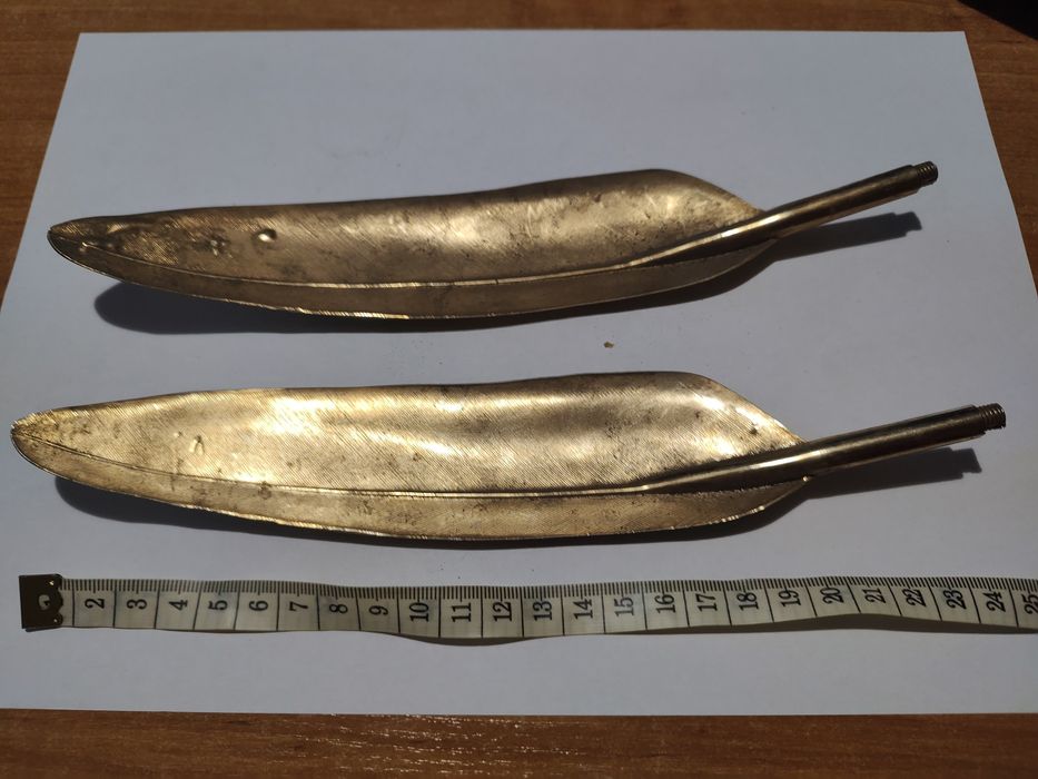 2 metalowe pióra