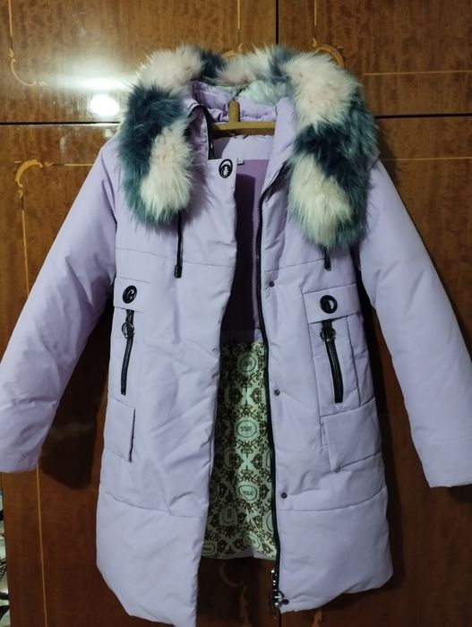 Пальто зимове підліткове