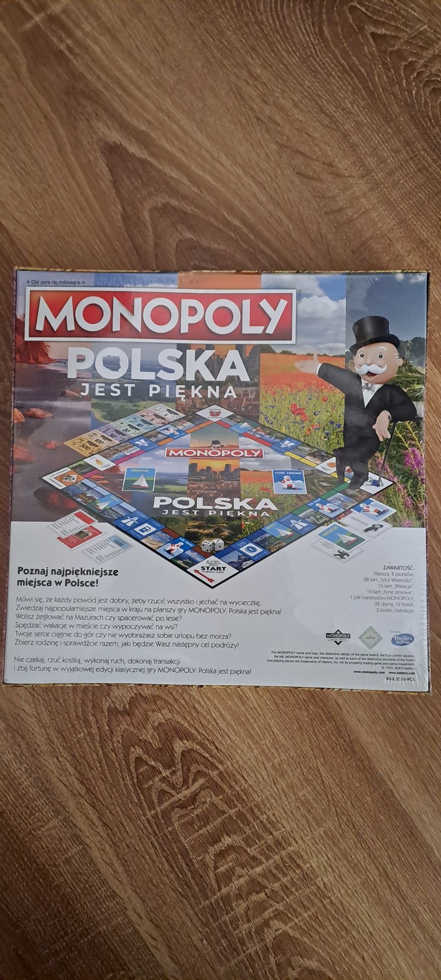 Nowa gra Monopoly Polska jest piękna planszówka rodzinna dziecięca