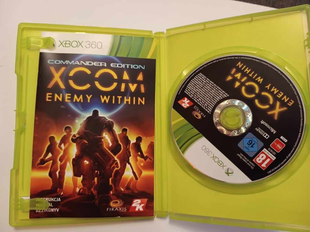 Gra Xcom Enemy Within Commander Edition na Xbox 360