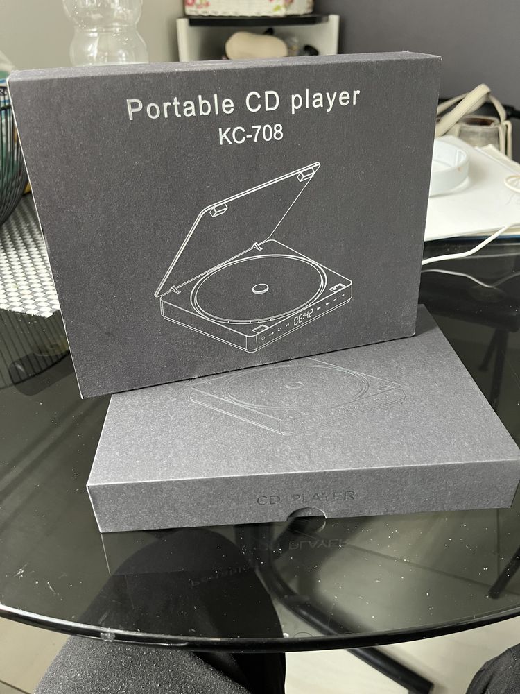 Discman odtwarzacz przenośny mp3 CD DOTYK PREZENT