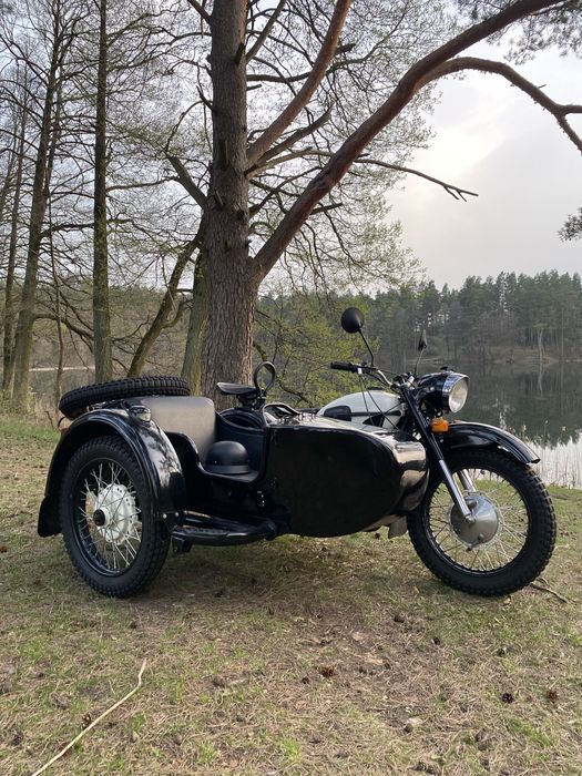 Motocykl z wózkiem URAL M67 IMZ 1974 r zarejestrowany