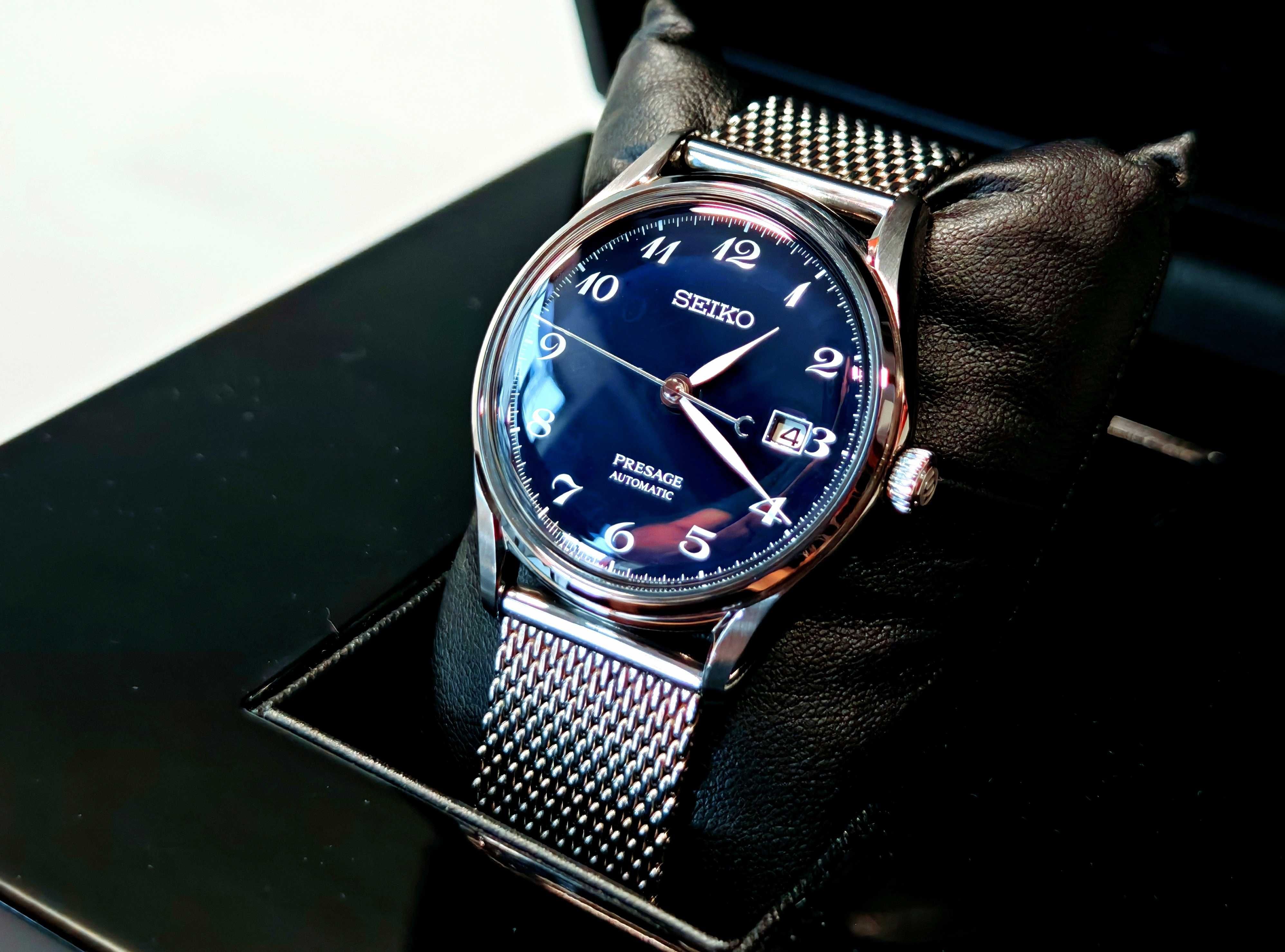 Zegarek Automatyczny Seiko Presage Automatic 26J Hardlex JAPAN Komplet