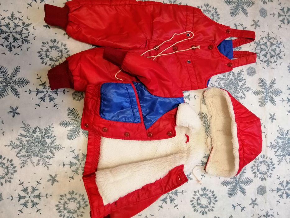 Дитячий зимовий комбінезон