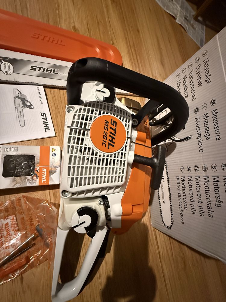Nowa pila STIHL MS 261 C-M pilarka MS261 C 4.1 K.M.