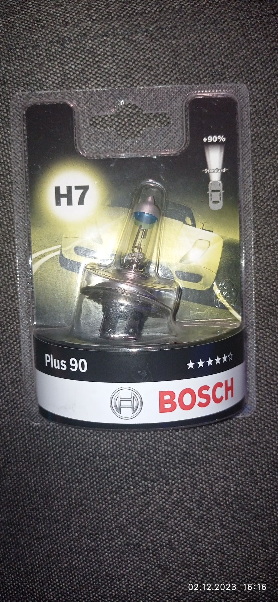 Галогенні лампи Bosh H7