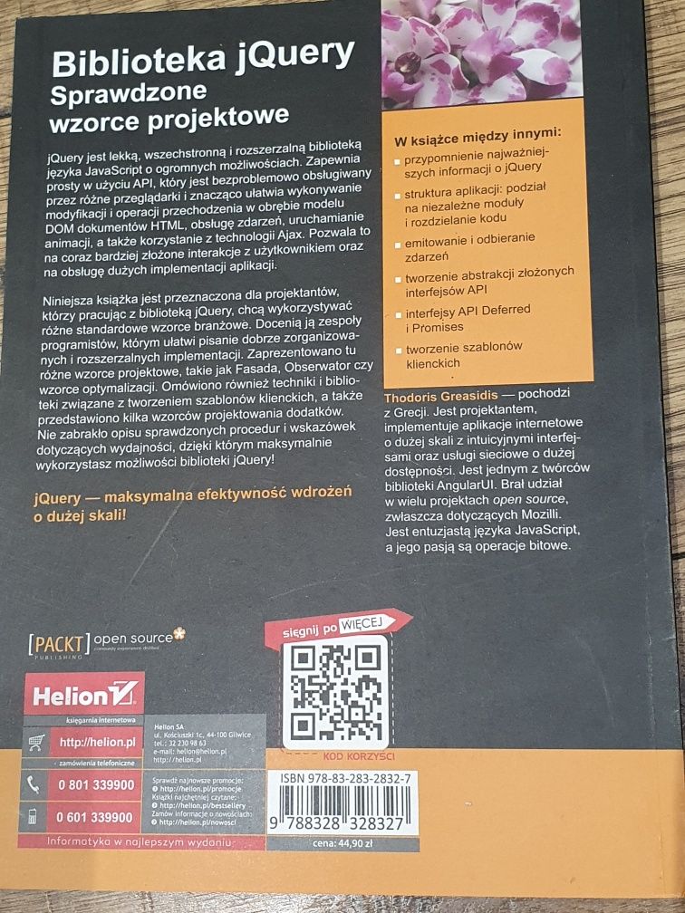 Biblioteka jQuery Sprawdzone wzorce projektowe