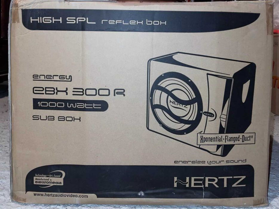 Subwoofer Hertz ebx300 de 1000watts