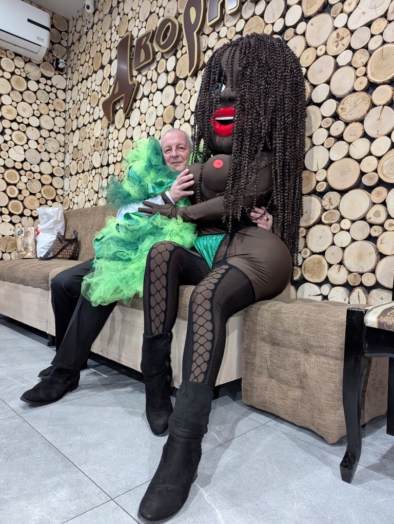 Шуточный стриптиз Николаев,Стриптизёрша,Аниматоры, Поздравление ,Шрек