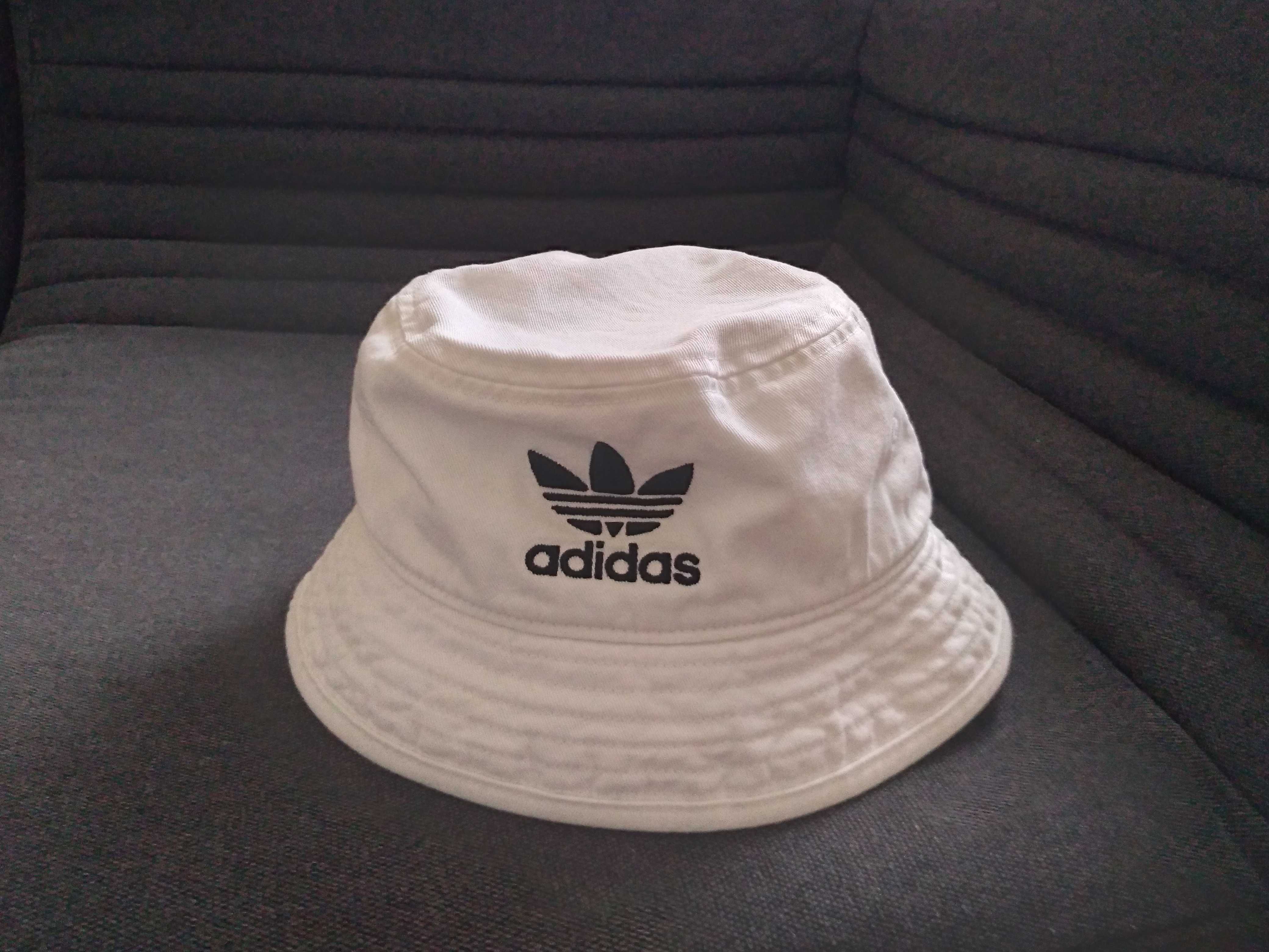 ADIDAS , kapelusz , bawełniany , biały