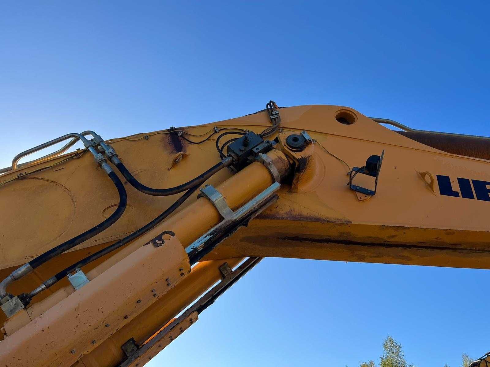 koparka liebherr 964 c 974c ramie kopiące boom banan
