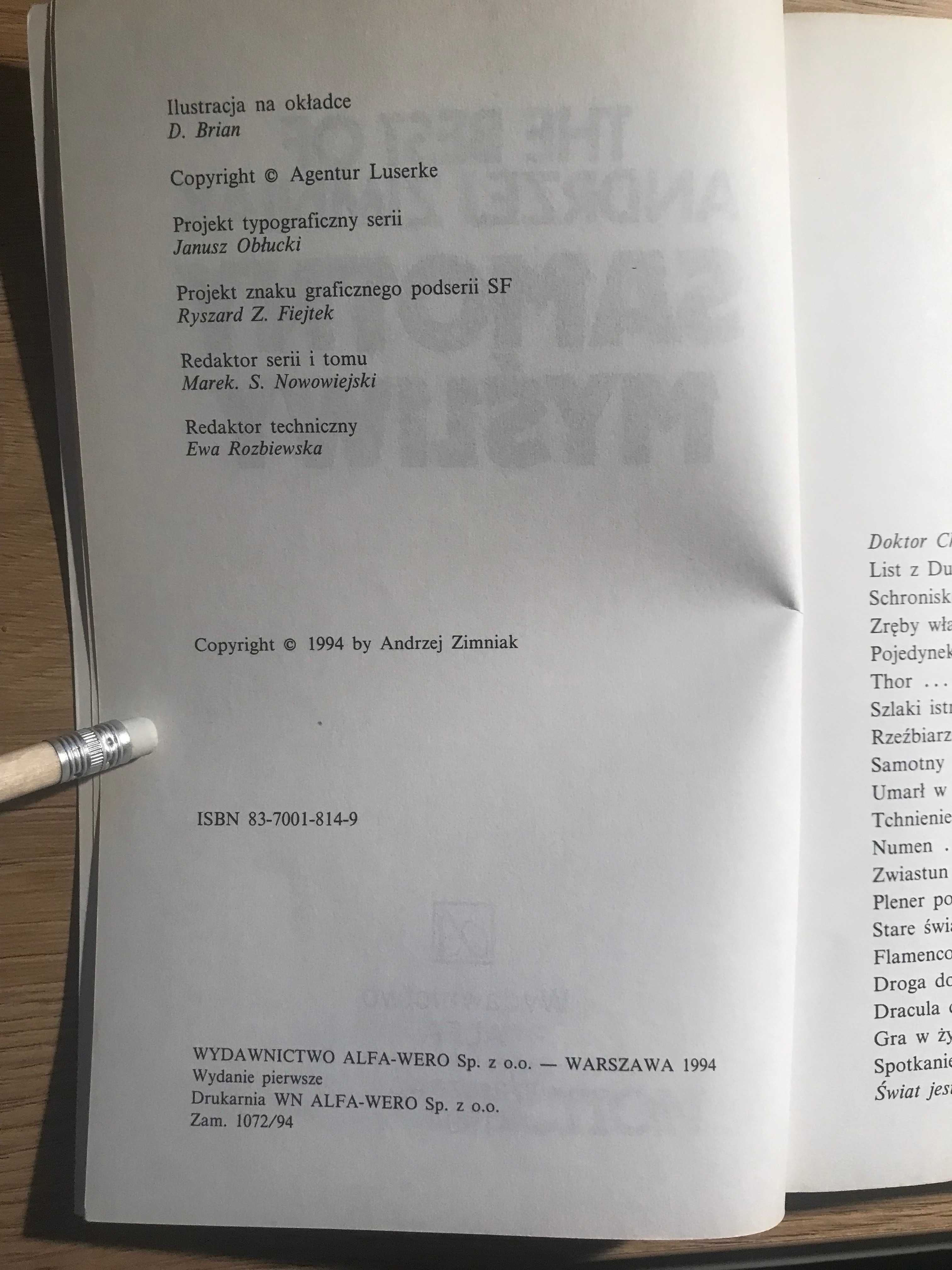 The best od Andrzej Zimniak "Samotny myśliwy". 1994 r.