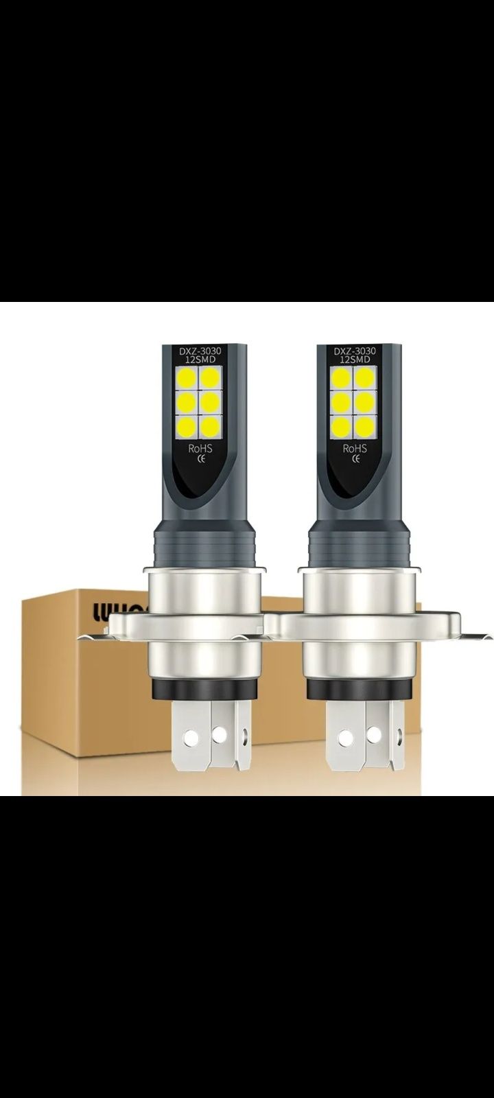 Lâmpadas LED H4 e H7