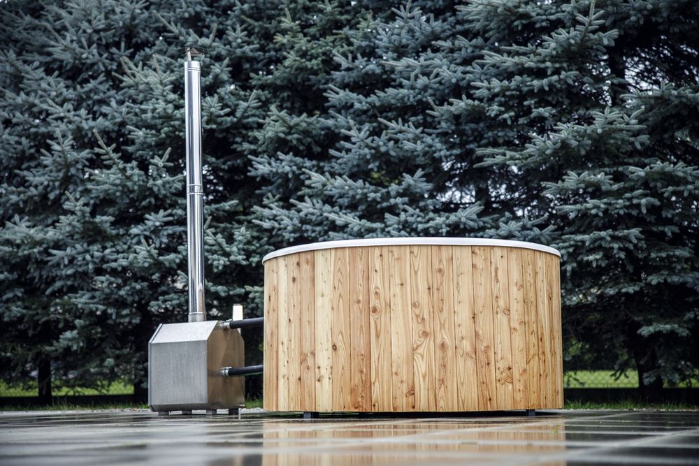 Gorąca Beczka Balia Hydromasaż Jacuzi Bania EUROLINEspa