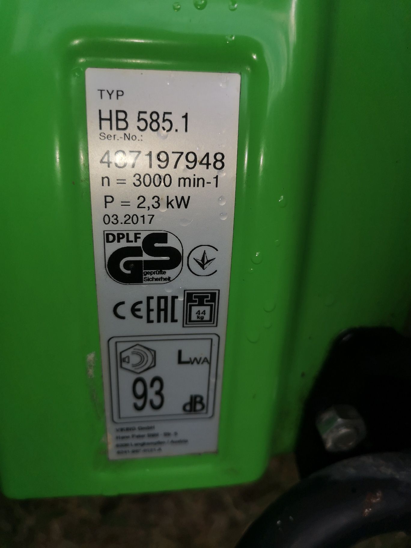 Glebogryzarka jak nówka