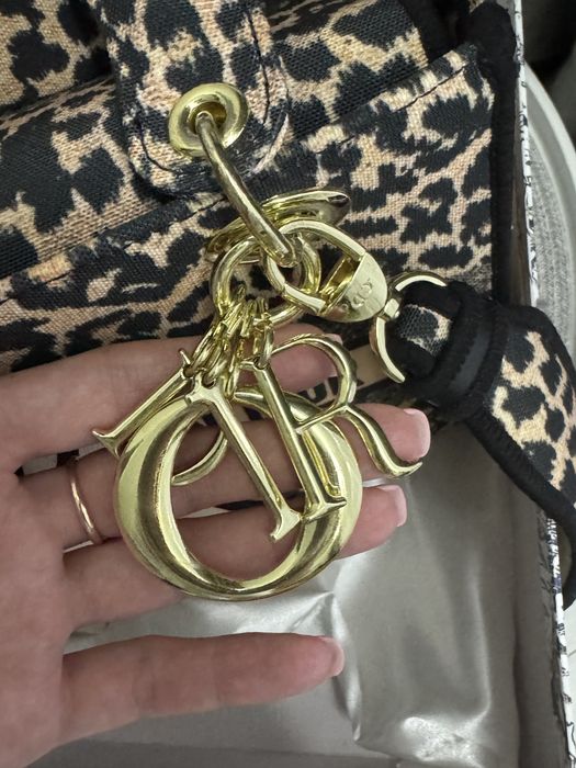 Сумка dior леопард