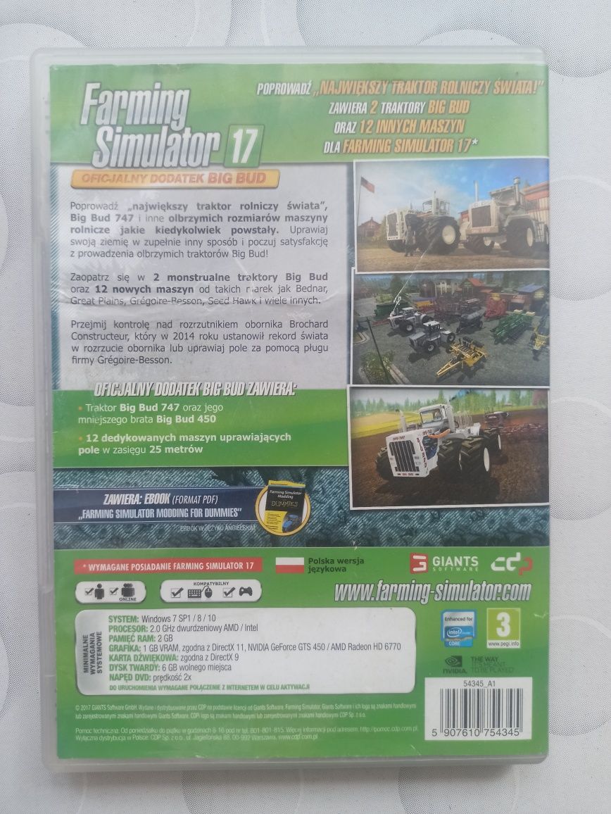 Farming Simulator 17 PL - Dodatek Big Bud