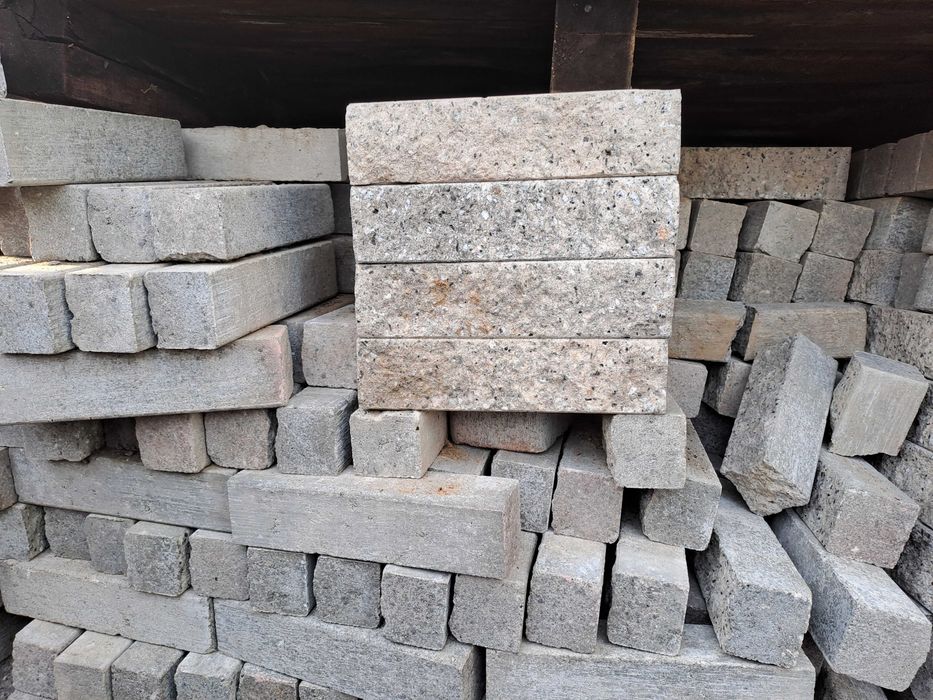 Cegla Cegła Łupana Betonowa Mur Cegiełka