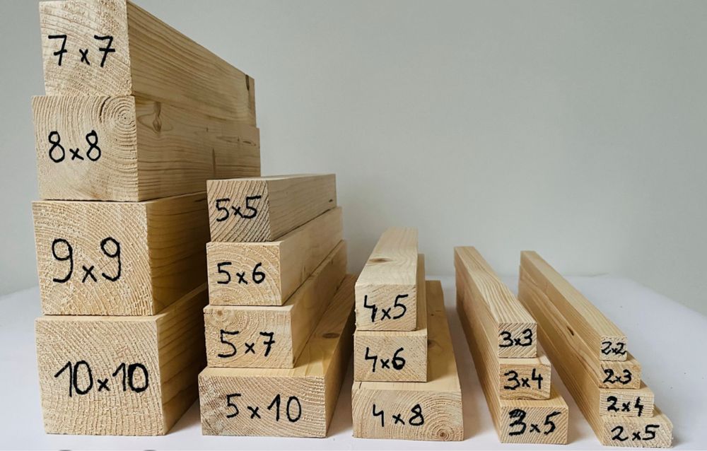 Producent Lamele / kantówka czterostronnie strugana / taras