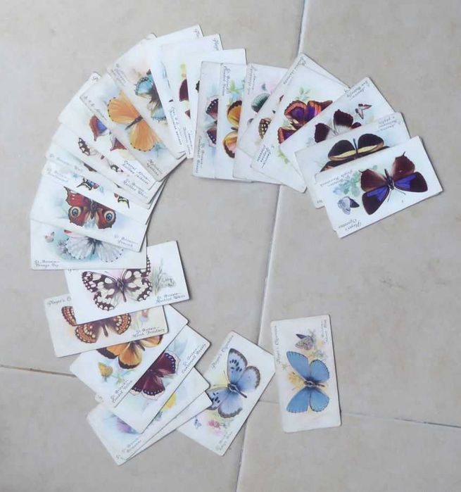 1932 - cartões de tabaco "Butterflies" - Borboletas - John Players