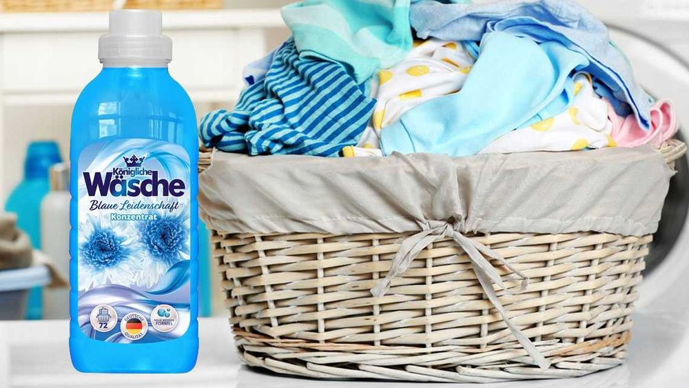 Königliche Wäsche Blue niemiecki płyn do płukania 1,8 l 72 prania
