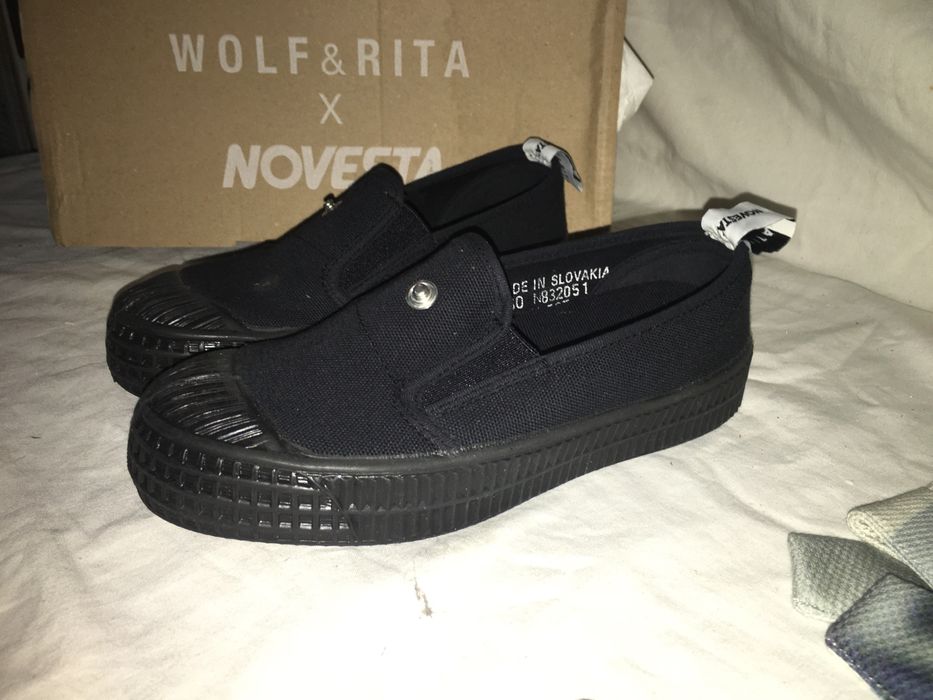 Ténis Novesta Slip On Bow Shoes - Wolf & Rita