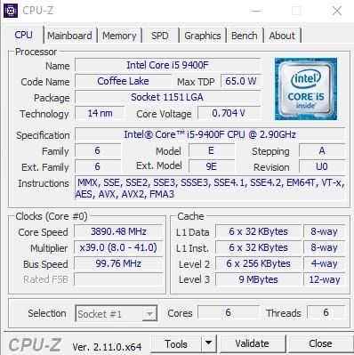 Продам компьютер i5-9400f, ge force 1660