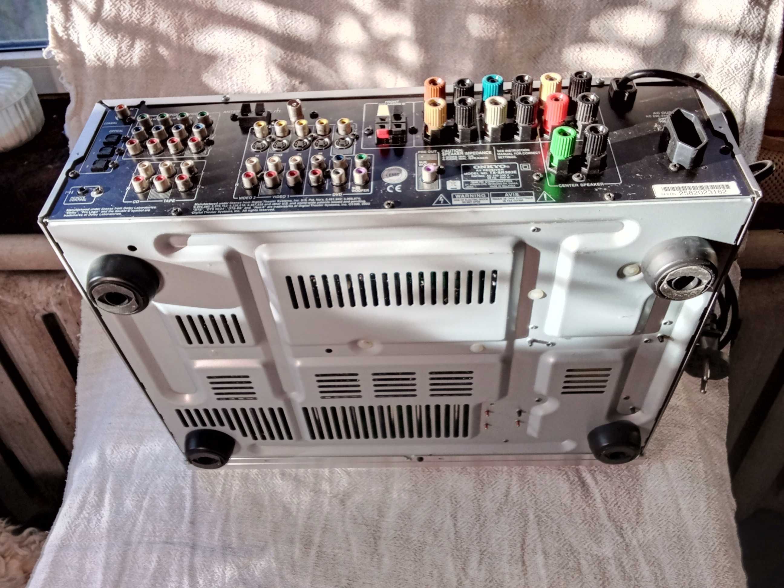 Ресівер/підсилювач 7.1 AV Receiver TX-SR 503E ONKYO Пульт.100 Вт.Japan