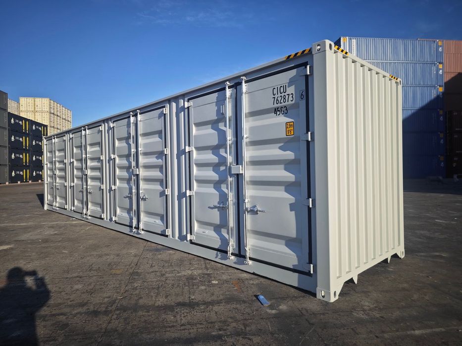 Kontener morski 40HC One Way 2025 boczne drzwi, Gdańsk!