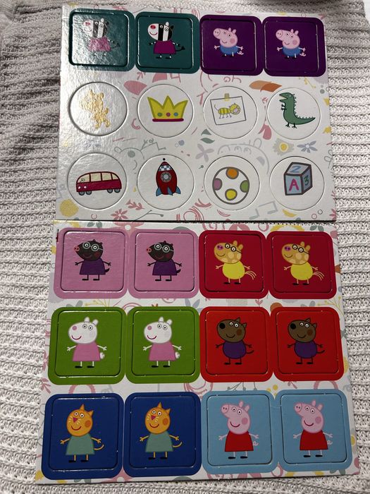 Zestaw puzzli i gier Swinka Peppa