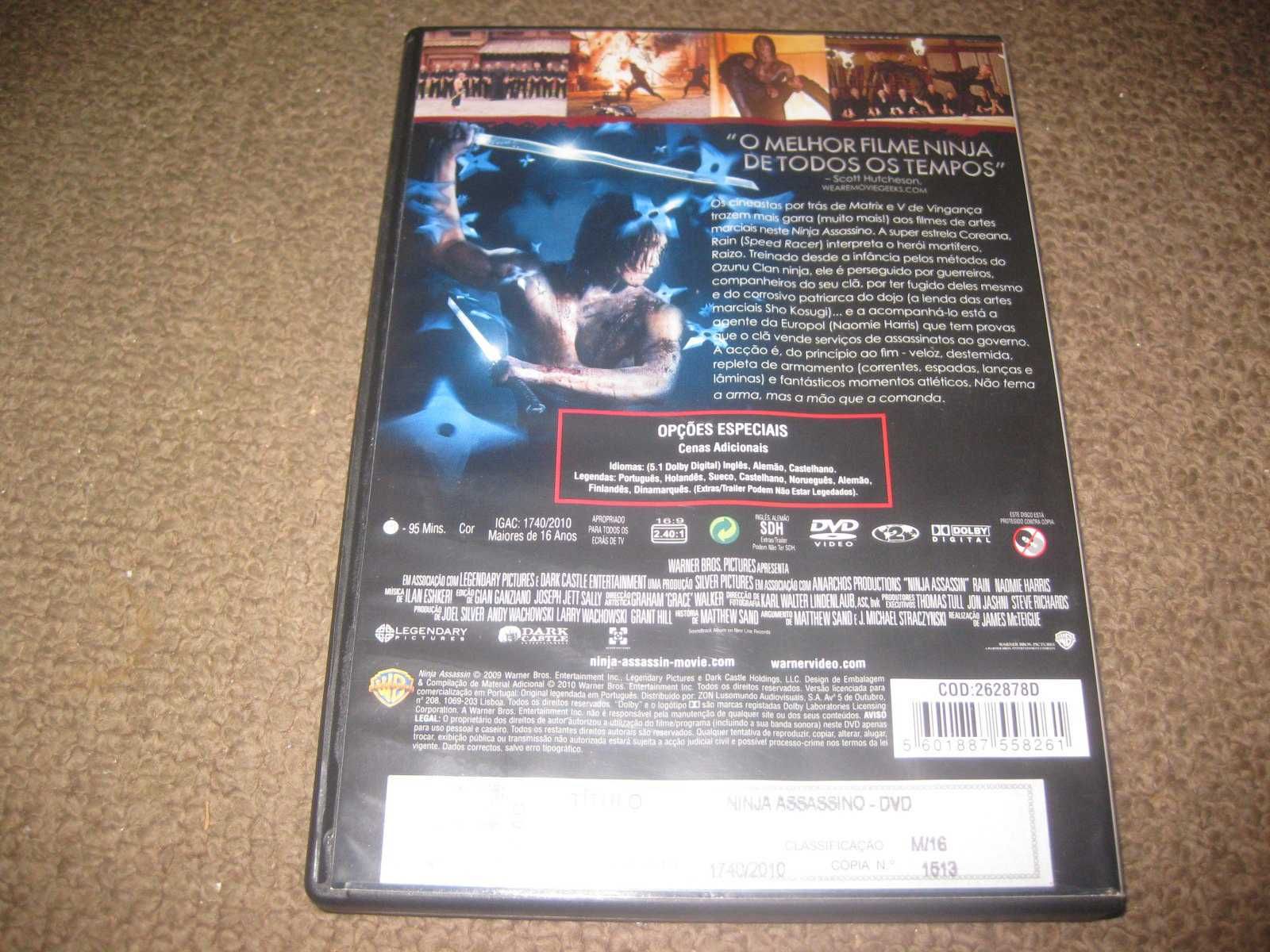 DVD "Ninja Assassino"