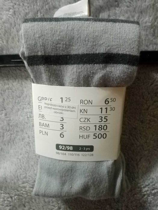 Sprzedam nowe rajtuzy uniseks