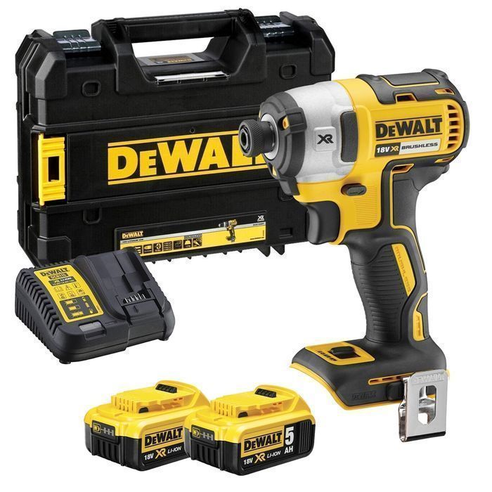 Zakrętarka Akumulatorowa 18V 1/4'' 2*5,0Ah Li-Lon
