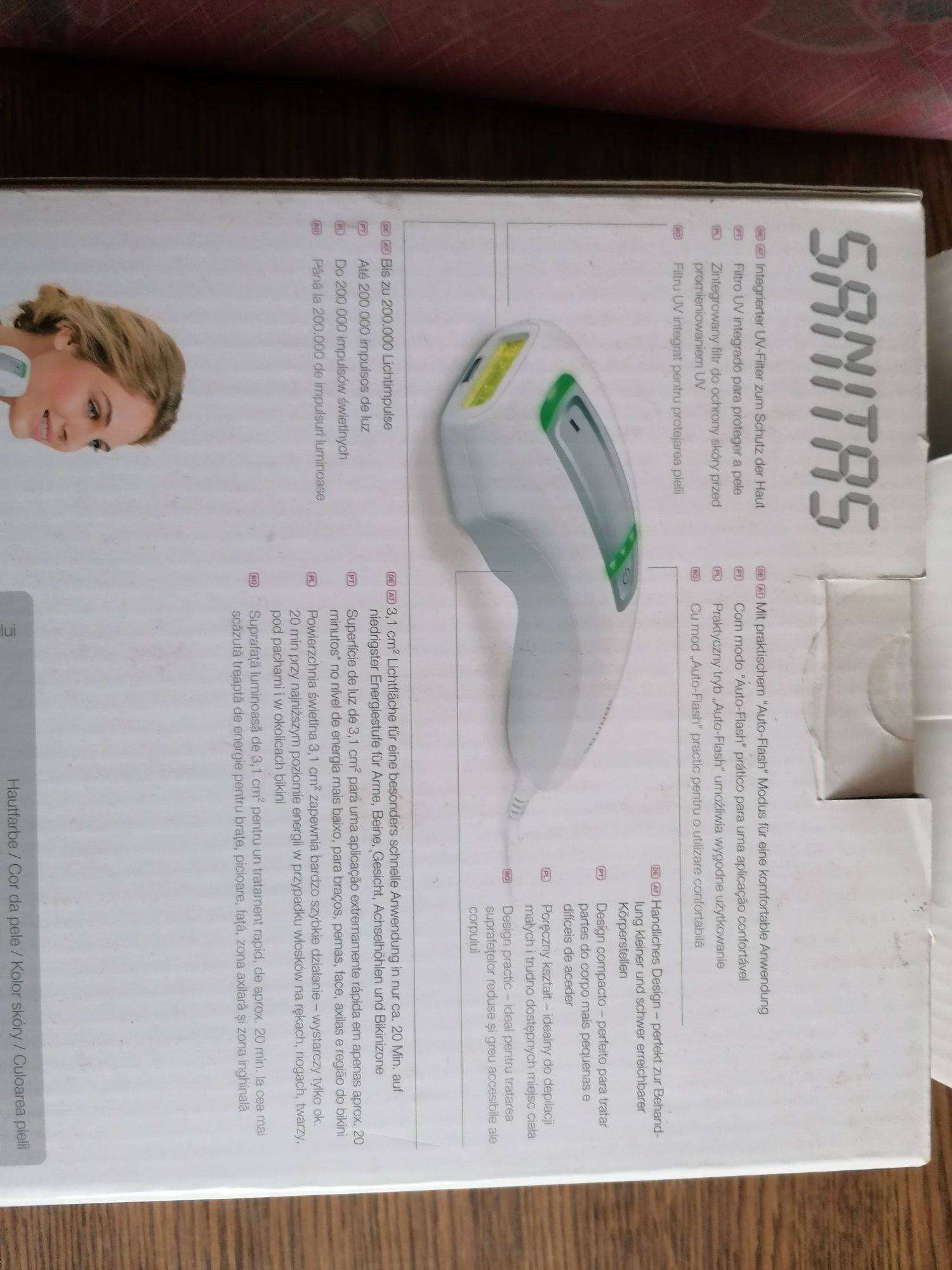 Depilator laserowy Sanitas