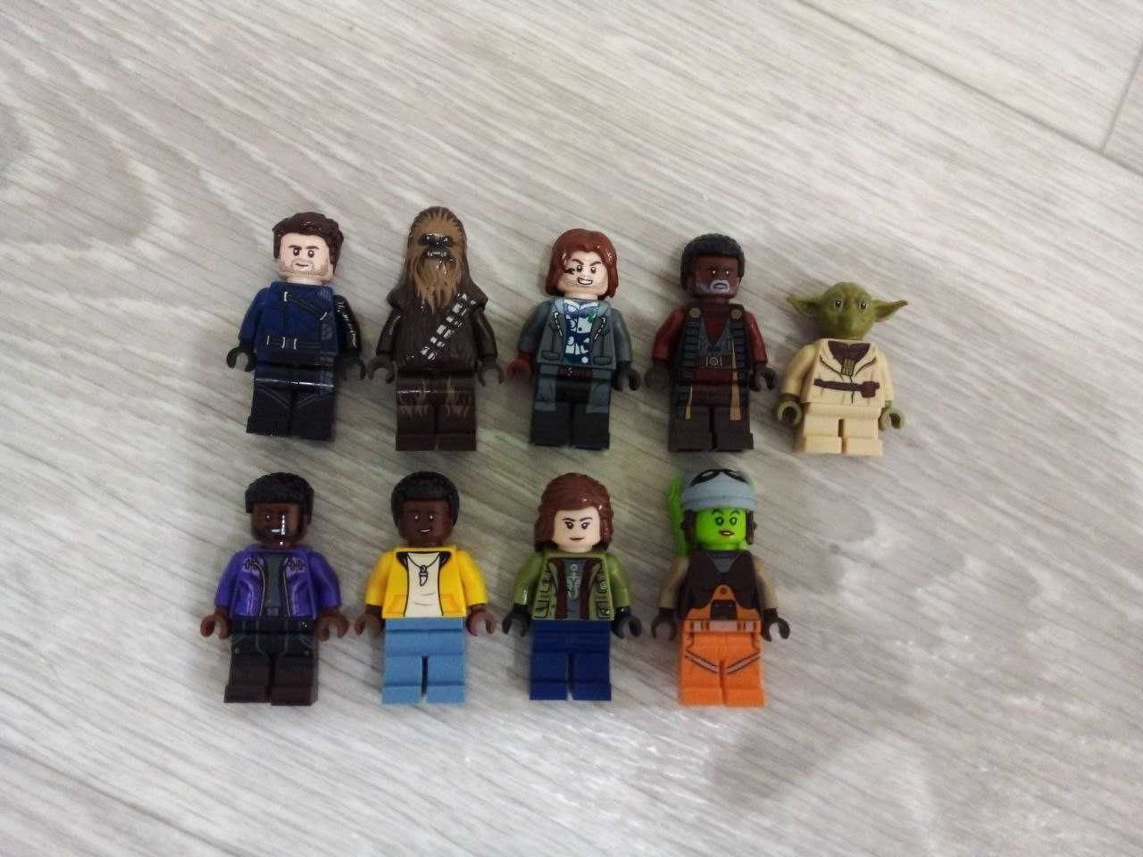 Оригинальные лего минифигурки Гарри Поттер, Star Wars, Marvel ниндзяго
