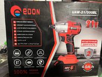 РОЗПРОДАЖ ! Акумуляторний гайковерт Edon UAW-21/300BL