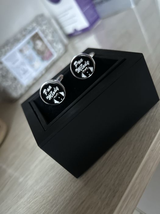 Spinki do koszuli Pan Młody