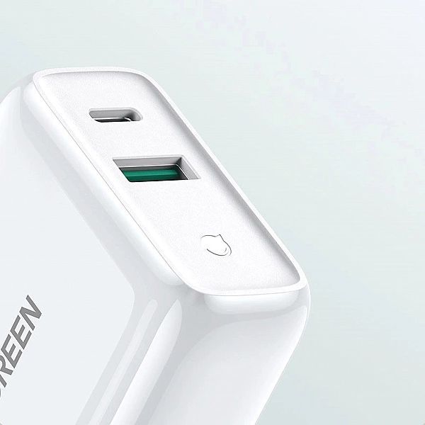 Ugreen szybka ładowarka sieciowa Usb Typ C / Usb 36 W Quick Charge 4.0
