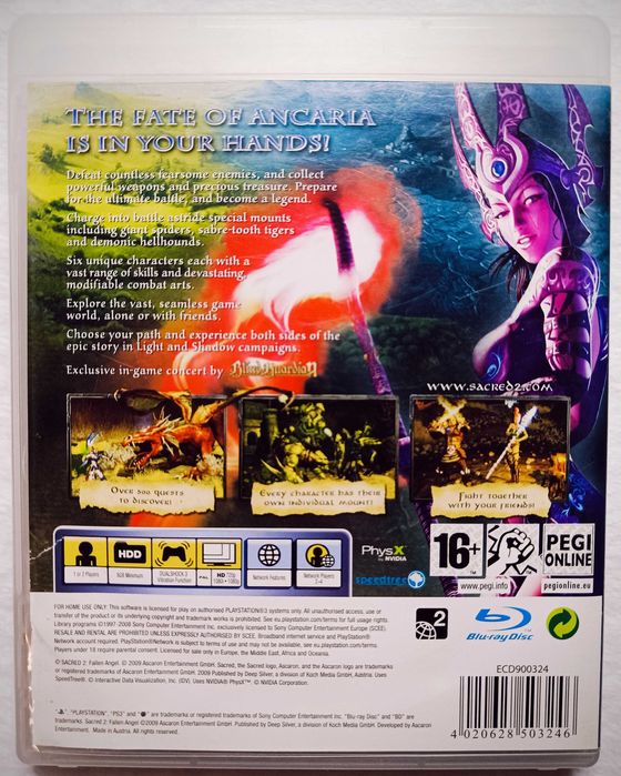 Sacred 2 Fallen Angel PS3