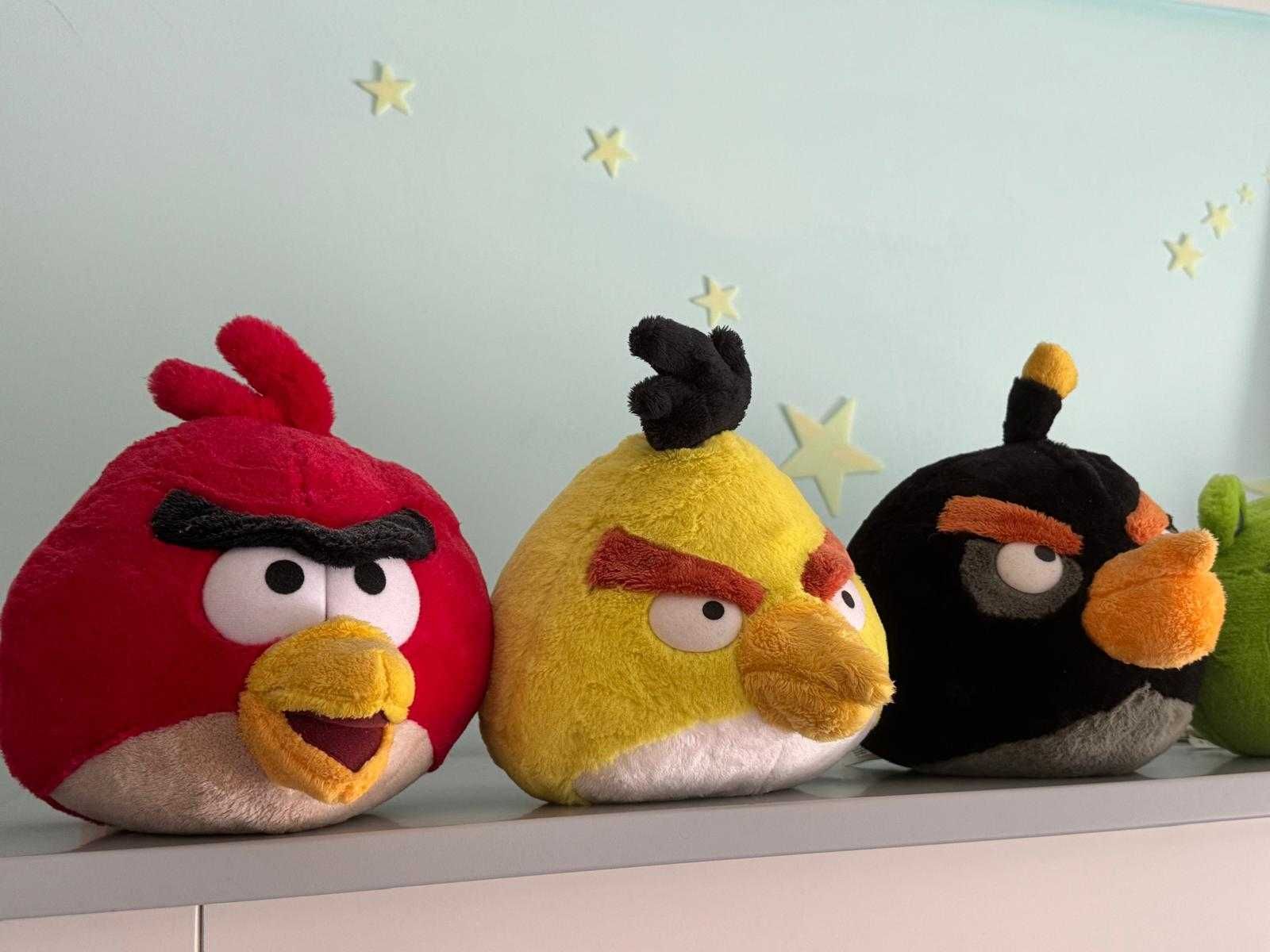 Conjunto 4 Peluches Angry Birds